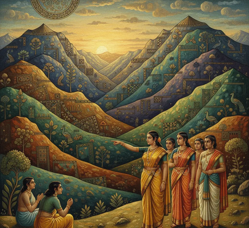 Indian art styles - Madhubani and Raja Ravi Varma